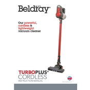 Beldray BEL01119BMFOB Turbo Plus Cordless manual cover