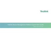 Yealink Device Management Platform manual cover