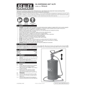 Sealey TP16.V3 Dispenser manual cover