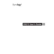 Synology DX213 manual cover