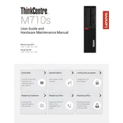 Lenovo ThinkCentre M710s Computer manual cover