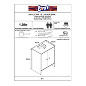 B&M Spaceways Undersink 333072 manual cover