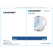 Blaupunkt B&M Illuminating Kettle 347114 manual cover