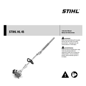 Stihl HL 45 manual cover