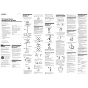 Sony MDR-RF950RK manual cover