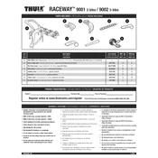 Thule Raceway 9002 manual cover