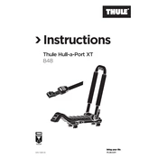 Thule Hull-a-Port XT 848 manual cover