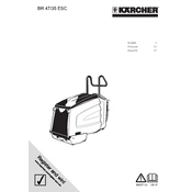 Karcher BR 47 35 ESC manual cover