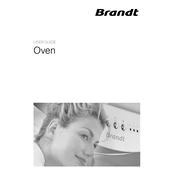 Brandt FV1040X Oven manual cover