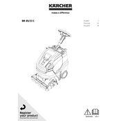 Karcher BR 45 22 C manual cover