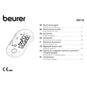 Beurer BM 55 Blood Pressure Monitor manual cover