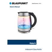 Blaupunkt B&M Iridesscent Glass Kettle 358958 manual cover