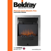 Beldray EH1209 Phoenix Inset Electric Fire manual cover