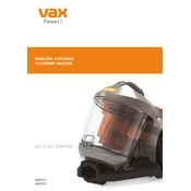 Vax AWC01, AWC02 manual cover