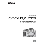 Nikon Coolpix P520 manual cover