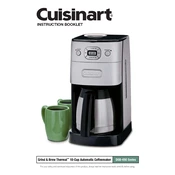 Cuisinart DGB-650BC manual cover