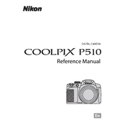 Nikon Coolpix P510 manual cover