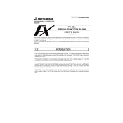 Mitsubishi Electric FX 2DA manual cover