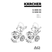 Karcher G 3000 XK G 3200 XK manual cover