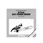 Stihl 041 Farm Boss manual cover