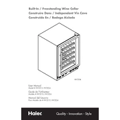 Haier HVCE15 manual cover