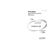 Mitsubishi Electric FR A500L manual cover