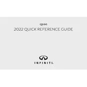 Infiniti QX60 2022 SUV manual cover