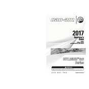 Can-Am Outlander 6x6 Series 2017 Vehicle manual cover