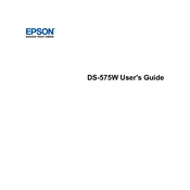 Epson WorkForce DS-575W manual cover