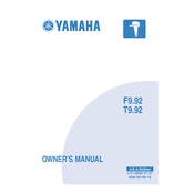 Yamaha F9.9MSH2 manual cover