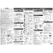 Panasonic F616730, F616731 manual cover