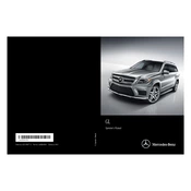 Mercedes-Benz GL 2015 manual cover