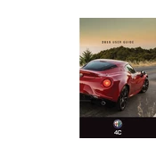 Alfa Romeo 4C Coupe 2015 manual cover