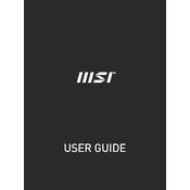 MSI Modern 14 B11M manual cover