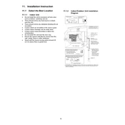 Panasonic Indoor Outdoor Unit manual cover