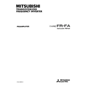 Mitsubishi Electric FR FA manual cover