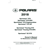 Polaris Sportsman 570 INTL manual cover