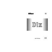 Nikon D1X manual cover