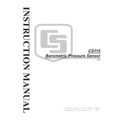 Campbell Scientific CS115 Sensor manual cover