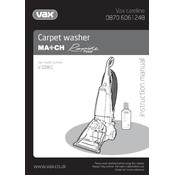 Vax V-028CC manual cover