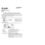 Mitsubishi Electric FX 485PC IF, RS485 manual cover