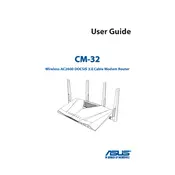 ASUS CM-32 AC2600 Router manual cover