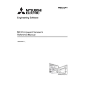 Mitsubishi Electric MX Component Version 5 manual cover