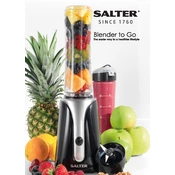 Salter EK2151BLK Blender to Go manual cover