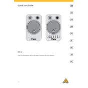 Behringer MS16 manual cover