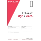 Frigidaire FFFU13F2VW manual cover