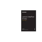 Lenovo IdeaPad S100c Laptop manual cover