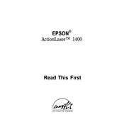 Epson ActionLaser 1400 manual cover