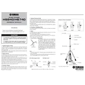 Yamaha HS840 Stand manual cover