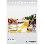 Klarstein 10011458 Pasta Maker manual cover